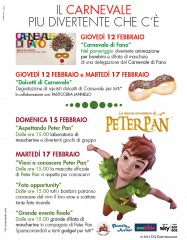 Il programma del carnevale al Maestrale di Senigallia