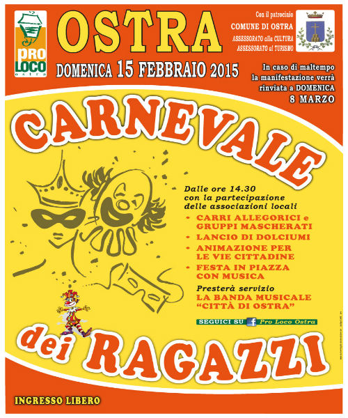"Carnevale dei Ragazzi" di Ostra 2015