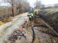intervento sulla strada del Filetto a Senigallia di fine gennaio '15