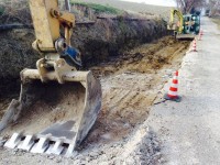 intervento sulla strada del Filetto a Senigallia di fine gennaio '15