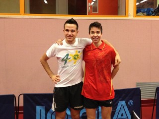 La formazione juniores della ASD Tennistavolo Spiaggia di Velluto