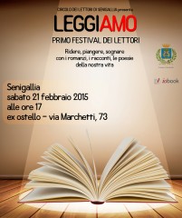 locandina del festival della lettura a Senigallia