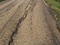 La strada del Filetto dopo i lavori stradali