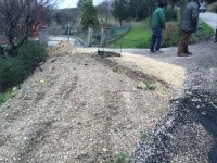 La strada del Filetto dopo i lavori stradali