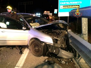 Incidente stradale a Falconara