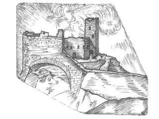 Un'immagine del cassero medievale ubicato nella parte più elevata del centro montano di Arcevia