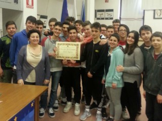 Daniele Mezzanotte premiato dal Lions