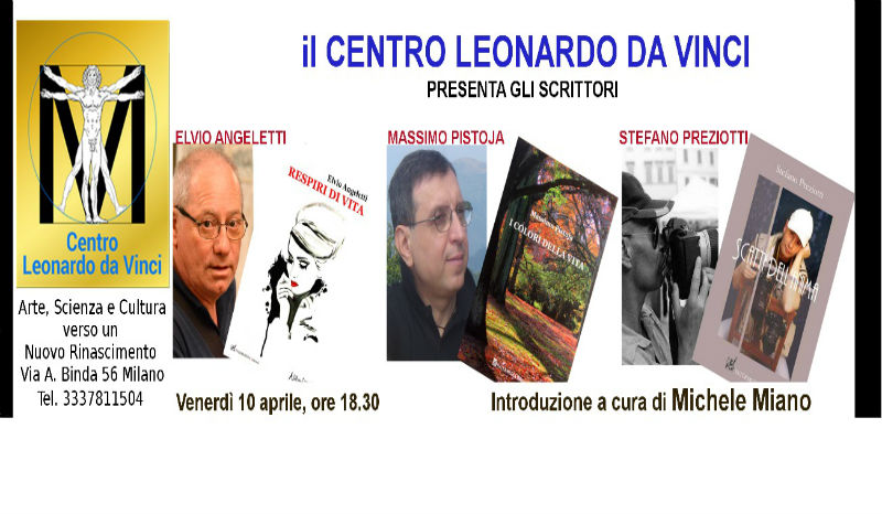 Elvio Angeletti presenta libro a Milano