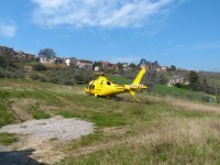 Intervento per un incidente in un'abitazione di Corinaldo