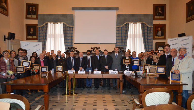premiazioni imprese a Corinaldo della Confartigianato