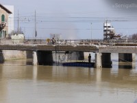 Lavori di rifacimento e consolidamento del ponte Perilli a Senigallia