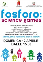 Manifesto di Fosforo Science Games