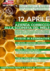Visita azienda Corbecco, alla scoperta del miele - locandina