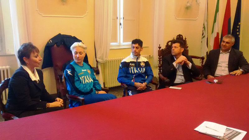 presentazione Maratona Pattinaggio a Senigallia