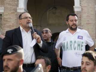 Roberto Paradisi e Matteo Salvini