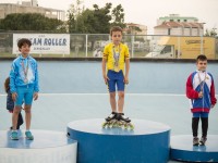 Filippo Zazzarini (Senigallia Skating) vincitore ai campionati regionali pista 2015