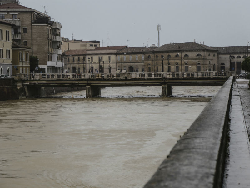 Il fiume Misa a Senigallia