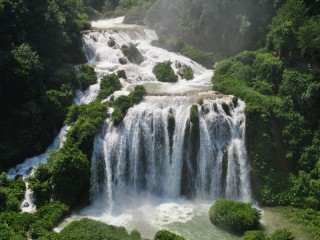 La cascata delle Marmore, in Umbria