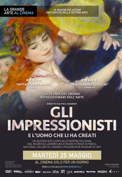 locandina del film "Gli impressionisti"