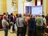 Sala Consiliare alle 18.20