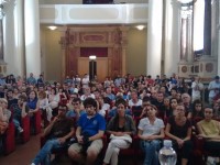 Il pubblico dell'incontro all'auditorium San Rocco di Senigallia su Sibilla e trivellazioni in Adriatico