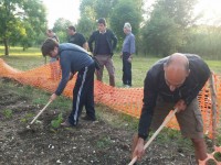 L'orto coltivato dai corsisti dell'associazione Merope