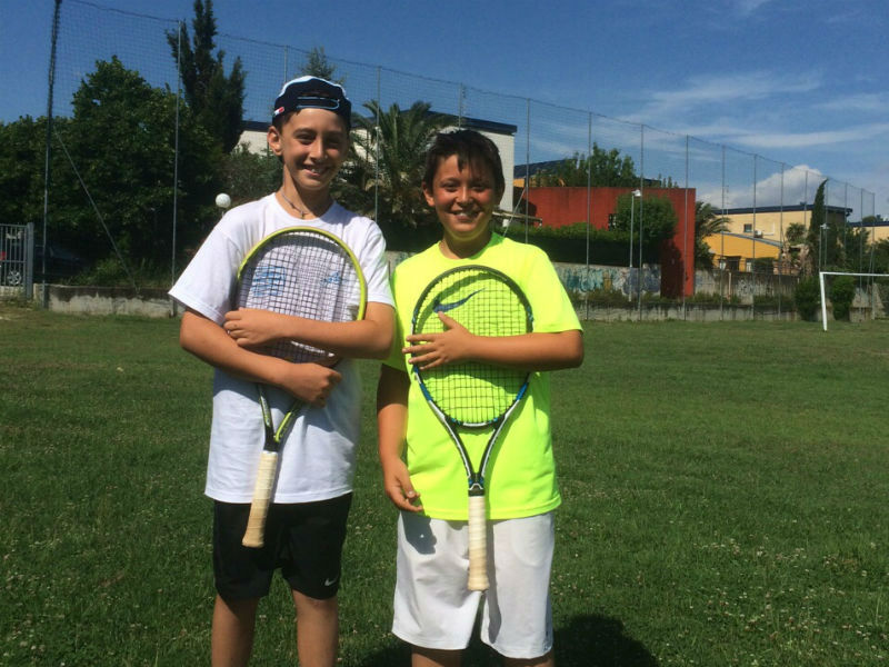 Sena Tennis U12: Riccardo Signorini e Lorenzo Marcucci