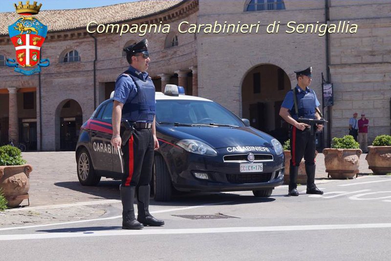 controlli dei Carabinieri a Senigallia