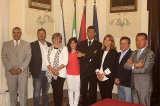 La giunta del nuovo mandato elettorale del sindaco di Senigallia Maurizio Mangialardi