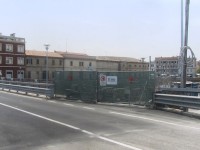 Persiste il cantiere su via Dogana Vecchia per i lavori al ponte Perilli