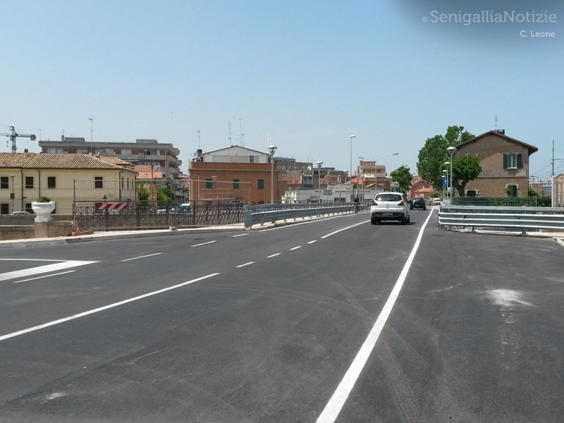 Torna percorribile dopol'Inaugurazione del ponte Perilli a Senigallia