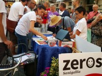 Zeroslot e Slotmob in piazza Roma a Senigallia