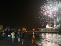 Fuochi d'artificio per la Notte della Rotonda 2015, a Senigallia