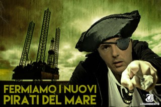 Matteo Renzi visto da Goletta Verde