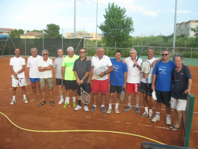Giocatori Olimpia Marzocca tennis