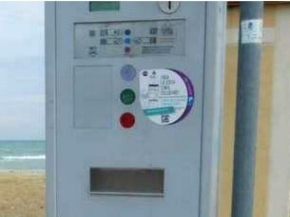 Parcometro scassinato