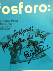 La dedica dell'astronauta Paolo Nespoli ai ragazzi di Fosforo dopo il festival delle scienze di Agrigento