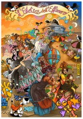 La locandina della mostra "L'estetica dell'effimero"