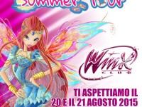 locandina del summer tour delle Winx a Senigallia