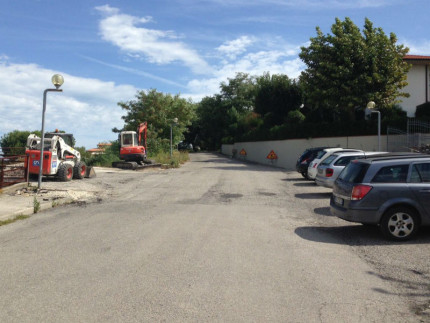Trecastelli: inizio dei lavori in via Cerasi