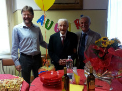 Arcevia ha festeggiato un altro centenario: cerimonia con parenti e autorità per Alberto Antognoni