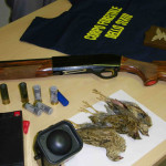 Materiale sequestrato dal Corpo Forestale dello Stato