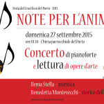 Note per l'anima - Concerto e lettura di opere d'arte alla Chiesa del Porto