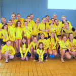 Le ragazze dell'Audasyncro alle gare di Ancona