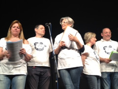 Lo spettacolo al teatro Portone Caffè Alzheimer