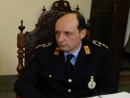 Il comandante della Polizia Municipale Flavio Brunaccioni
