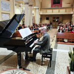 Il concerto di Paolo Tarsi alla chiesa di S.Pellegrino di Ripe - Foto P. Lo Conte