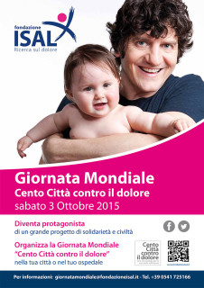 Giornata Cento Città contro il Dolore 2015 - locandina