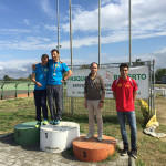 Andrea Nocera del Senigallia Skating terzo sul podio di San Miniato