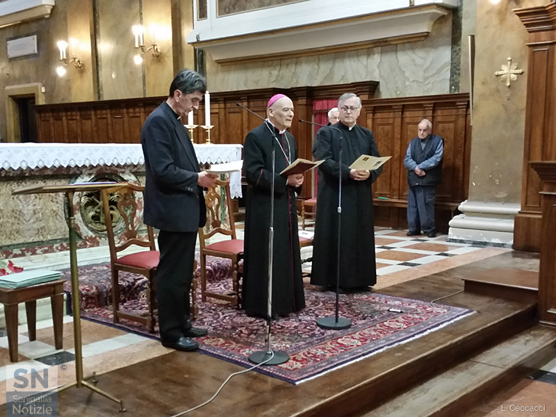 Il Vescovo Giuseppe Orlandoni annuncia il suo successore